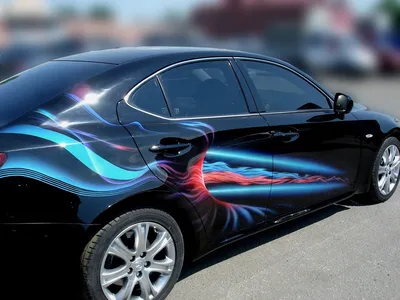 Аэрография на авто в Казани. Автосервис «Ваш автомобиль».
