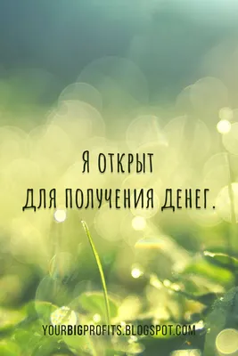 Аффирмация деньги и богатство | Цитаты, Мотивация, Позитивные мысли