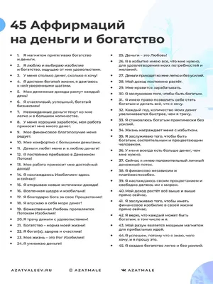 Аффирмации на деньги, богатство и успех. повторяй эти фразы каждый день |  Вдохновляющие цитаты, Мотивирующие цитаты, Вдохновляющие фразы