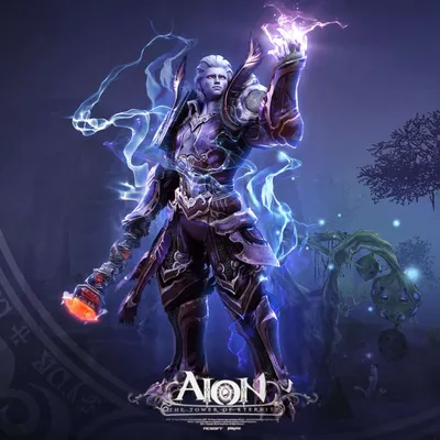 Обои на рабочий стол Волшебник из игры Aion, обои для рабочего стола,  скачать обои, обои бесплатно