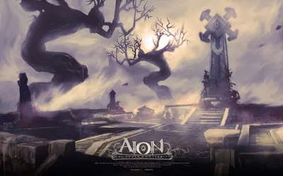 Скачать обои посох, AION, магия, волшебник, раздел игры в разрешении  1024x1024