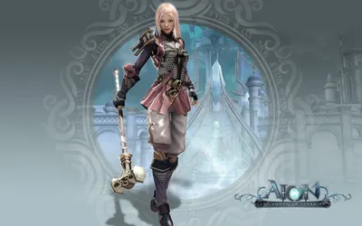 Обои на рабочий стол Фантастический мир игры Айон / Aion, обои для рабочего  стола, скачать обои, обои бесплатно