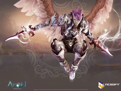 Обои на рабочий стол Армия, атакующая замок из игры Айон / Aion, обои для рабочего  стола, скачать обои, обои бесплатно