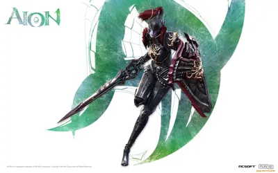 Download wallpaper girl, gun, elf, art, cloak, Aion, shooter, gunner,  section games in resolution 1600x900