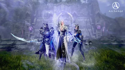 Обои для рабочего стола Aion: Tower of Eternity горный тунель Игры