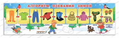 Алгоритм одевания ОСЕНЬЮ | скачать и распечатать