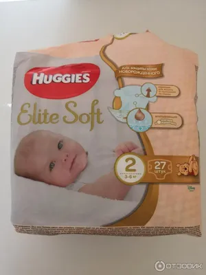Отзыв о Подгузники Huggies Elite Soft | Ужасные. Вызывают аллергию!