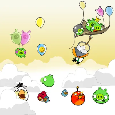 Скачать Angry Birds \"81 обои\" -