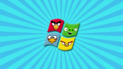Скачать обои птицы, обои, игра, картинки, белый фон, wallpaper, angry birds,  на рабочий стол, раздел игры в разрешении 960x854