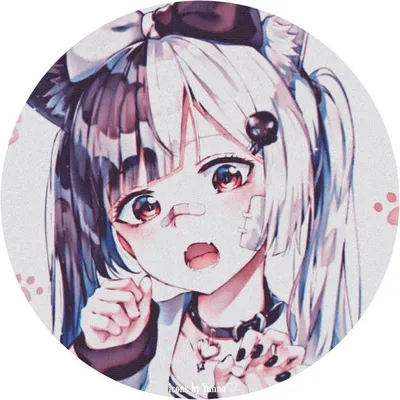 Авы девушки + 1 парная~ (чёрный, белый, бежевый) | Аниме Amino Amino