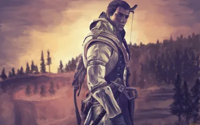 Обои Видео Игры Assassin`s Creed III: Liberation, обои для рабочего стола,  фотографии видео игры, assassin`s creed iii, liberation, connor, kenway, assassin's,  creed, 3, art, убийца, индеец Обои для рабочего стола, скачать обои
