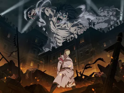 Обои Аниме Shingeki no Kyojin, обои для рабочего стола, фотографии аниме,  shingeki no kyojin, атака, титанов Обои для рабочего стола, скачать обои  картинки заставки на рабочий стол.