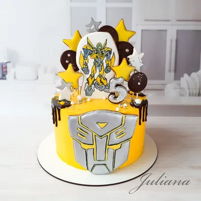 Торт Бамблби, трансформеры | Photo cake, Cake, Dripping