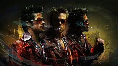 Обои Fight Club (1999) Кино Фильмы Fight Club, обои для рабочего стола,  фотографии fight club , 1999, кино фильмы, fight club, триллер, драма,  криминал, бойцовский, клуб, брэд, питт, кинопленка, сцены, фильмов,  указывая,