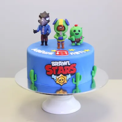 Купить Торт Brawl Stars в Киеве | Exclusive Cake