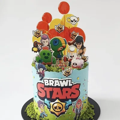 Детский торт Brawl Stars (Бравл Старс) - Каталог товаров - Paris Dessert -  Кондитерская Киев