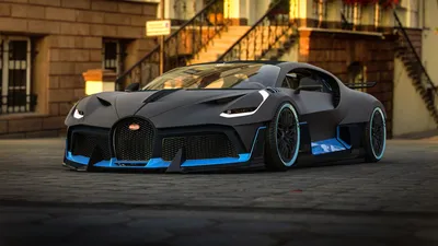 Обои на рабочий стол Эксклюзивный гиперкар Bugatti Divo / Бугатти Диво на  дороге у дома, by Rostislav Prokop, обои для рабочего стола, скачать обои,  обои бесплатно