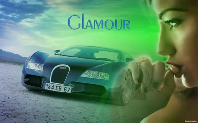 Обои на рабочий стол Bugatti / Бугатти Veyron Super Sport едет по пустынной  дороге, обои для рабочего стола, скачать обои, обои бесплатно