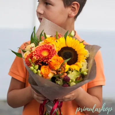 Заказать сборный букет на 1 сентября в интернет-магазине La Bouquet