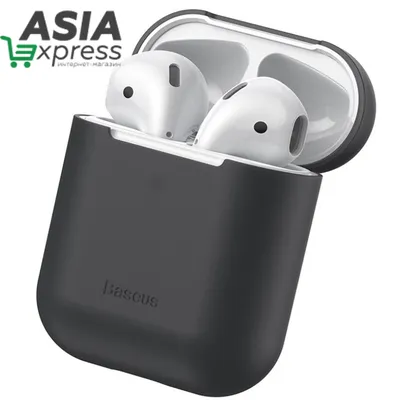 Силиконовый защитный чехол для кейса Airpods купить в бишкеке