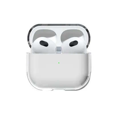 Прозрачный чехол для беспроводных наушников AirPods | AliExpress