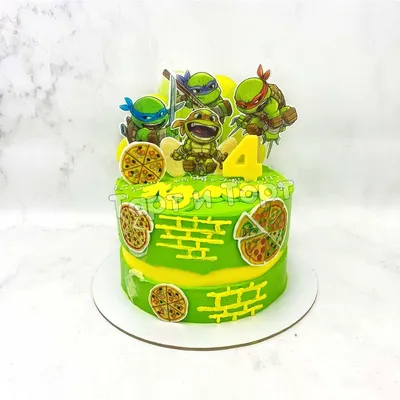 Топпер Черепашки-Ниндзя, Топпер с Принтом Черепашек, TMNT на Торт,  Украшения для Торта TMNT, Turtles в Торт — Купить на BIGL.UA ᐉ Удобная  Доставка (926854927)