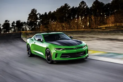 Обои chevrolet camaro, chevrolet, машина, красный, спорткар, дорога  картинки на рабочий стол, фото скачать бесплатно