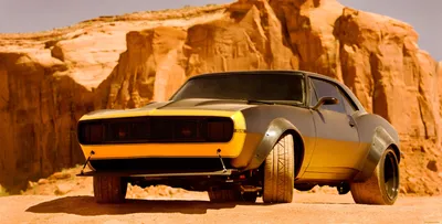 Обои chevrolet, camaro, красный, вид спереди картинки на рабочий стол, фото  скачать бесплатно