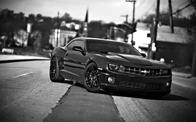 Обои для рабочего стола Chevrolet Camaro SS кабриолета Автомобили