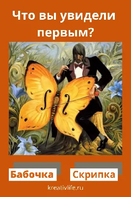 10 психологических тестов по картинкам.:\"Что вы увидели первым?\" — Рояль в  кустах (Mи Lа) — NewsLand