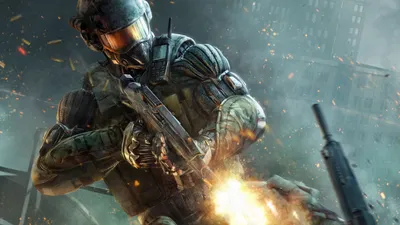 Картинки Crysis 2, кризис, город, crytek, огонь, автомат, бой - обои  1600x900, картинка №8720