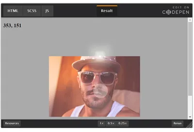 Hover эффект при наведении HTML и CSS