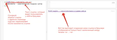 Оформление ссылок в тексте на CSS