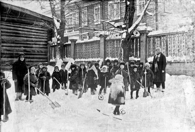 Промо декупажная бумага \"Дети на прогулке\"