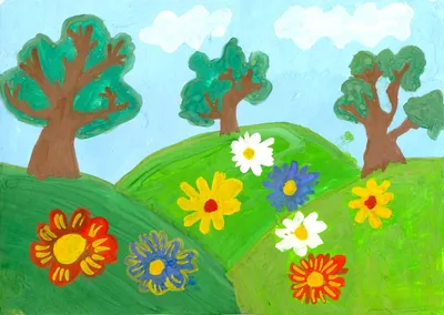 Рисунки на тему Лето для детей (55 картинок) | Zamanilka