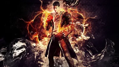 Обои на рабочий стол Данте / Dante из игры DmC: Devil May Cry 5, обои для рабочего  стола, скачать обои, обои бесплатно