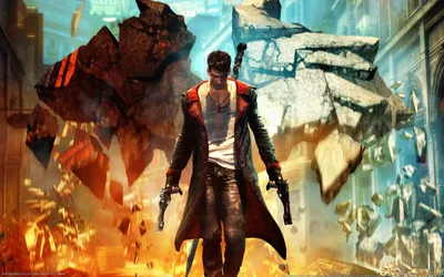 Обои DmC Devil May Cry Видео Игры Devil May Cry 5, обои для рабочего стола,  фотографии dmc, devil, may, cry, видео, игры, dante, парень Обои для рабочего  стола, скачать обои картинки заставки
