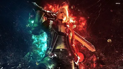 Обои на рабочий стол Персонаж Dante / Данте из игры Devil May Cry, обои для рабочего  стола, скачать обои, обои бесплатно