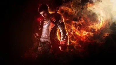 Обои art, dante, devil may cry 5, dmc на рабочий стол