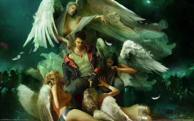 Обои DmC Devil May Cry Свалка Devil May Cry 5, обои для рабочего стола,  фотографии dmc, devil, may, cry, видео, игры, ангелы, парень, dante,  девушки Обои для рабочего стола, скачать обои картинки