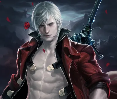 Фото Данте Devil May Cry Мужчины компьютерная игра