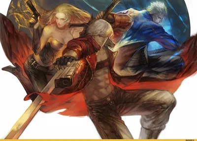 Обои на рабочий стол devil may cry 4 - обои на рабочий стол