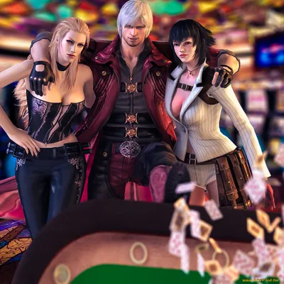 Обои devil may cry 5, wallpaper, dante, dmc, art, playstation all-stars  battle royale на рабочий стол