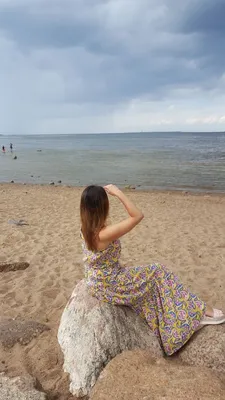 На берегу моря | Пикабу