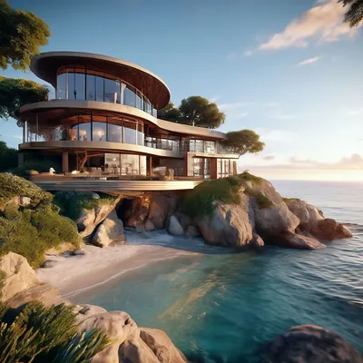 Photo 5 of 8 in 8 of the Best Modern Pools to Dream of Before the End of  Summer from Amazing Waterfront Residences Around the World - Dwell