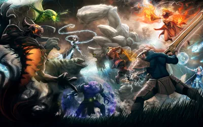 Обои на рабочий стол Dota 2
