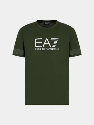 Футболка EA7 6RPT37-PJ3BZ-1845 для мужчин, цвет: Зелёный - купить по  выгодной цене в Казахстане | INTERTOP
