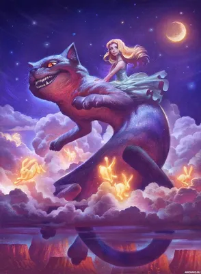 Девушка, #Фантастика, #Коты, #Луна, #аватары, #картинки, #авы,  https://avatarko.ru/kartinka/31815 | Animation art, Fantasy paintings, Art  inspiration