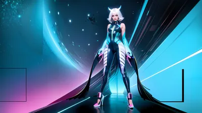 Tropical sci-fi fashion 1, wallpapers | Пикабу