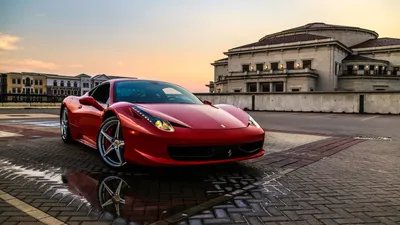Обои для рабочего стола Ferrari superfast 812 серые авто 3840x2160